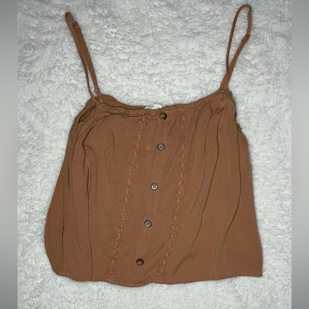 Pink Rose Women's Pink and Tan Vest